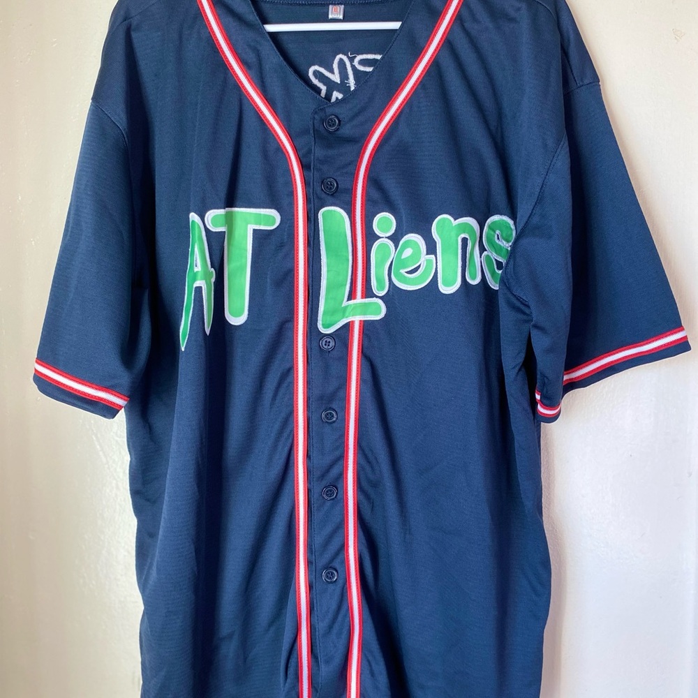Atlanta atliens outkast andre 3k embroidered jersey mlb baseball style custom